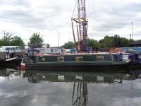 45ft Cruiser stern Narrowboat built 2005 by Paul Widdowson fit out by H K Marine