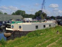 50 x 10 Wide beam (with reverse layout) built 2004 by Tayberg steel boats