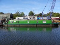 57ft Cruiser stern Narrowboat built 2010 by Jones Engineering (with REVERSE LAYOUT)
