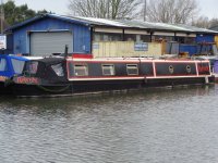 57ft Semi Trad Stern Narrowboat built 1995 by Diamon Narrowboats