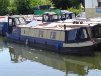 45ft Cruiser Stern Narrowboat built 2001 by Dave Clarke